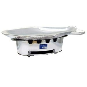 fish shaped plate hot pot tray with stove set aluminium charcoal asian thai food chafing dishes