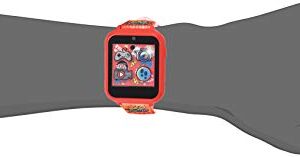 Accutime Kids Ryan's World Red Educational, Touchscreen Smart Watch Toy for Boys, Girls, Toddlers - Selfie Cam, Learning Games, Alarm, Calculator, Pedometer and More, 7Model: RYW4005AZ