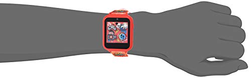 Accutime Kids Ryan's World Red Educational, Touchscreen Smart Watch Toy for Boys, Girls, Toddlers - Selfie Cam, Learning Games, Alarm, Calculator, Pedometer and More, 7Model: RYW4005AZ