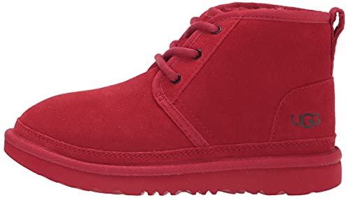 UGG Kids' Neumel Ii Chukka Boot, Samba Red, 5 Big Kid US