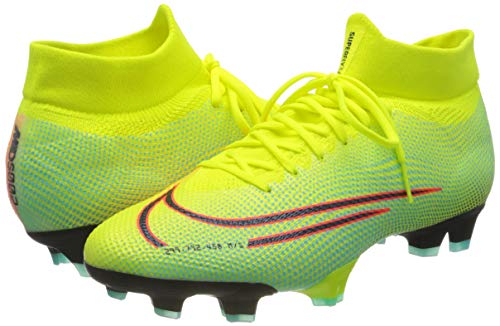 Nike Superfly 7 Pro MDS Fg, Unisex Adult's Football Soccer Shoe, Lemon Venom/Black-Aurora Green, 9 UK (44 EU)