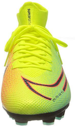 Nike Superfly 7 Pro MDS Fg, Unisex Adult's Football Soccer Shoe, Lemon Venom/Black-Aurora Green, 9 UK (44 EU)