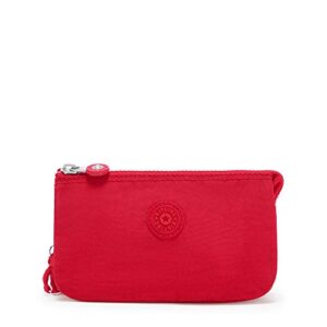 kipling womens creativity l pouch, red rouge, large us