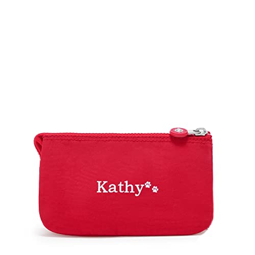 Kipling womens Creativity L Pouch, Red Rouge, Large US