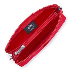 Kipling womens Creativity L Pouch, Red Rouge, Large US