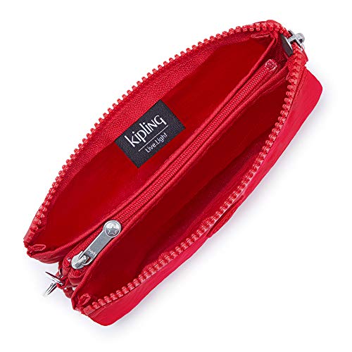 Kipling womens Creativity L Pouch, Red Rouge, Large US