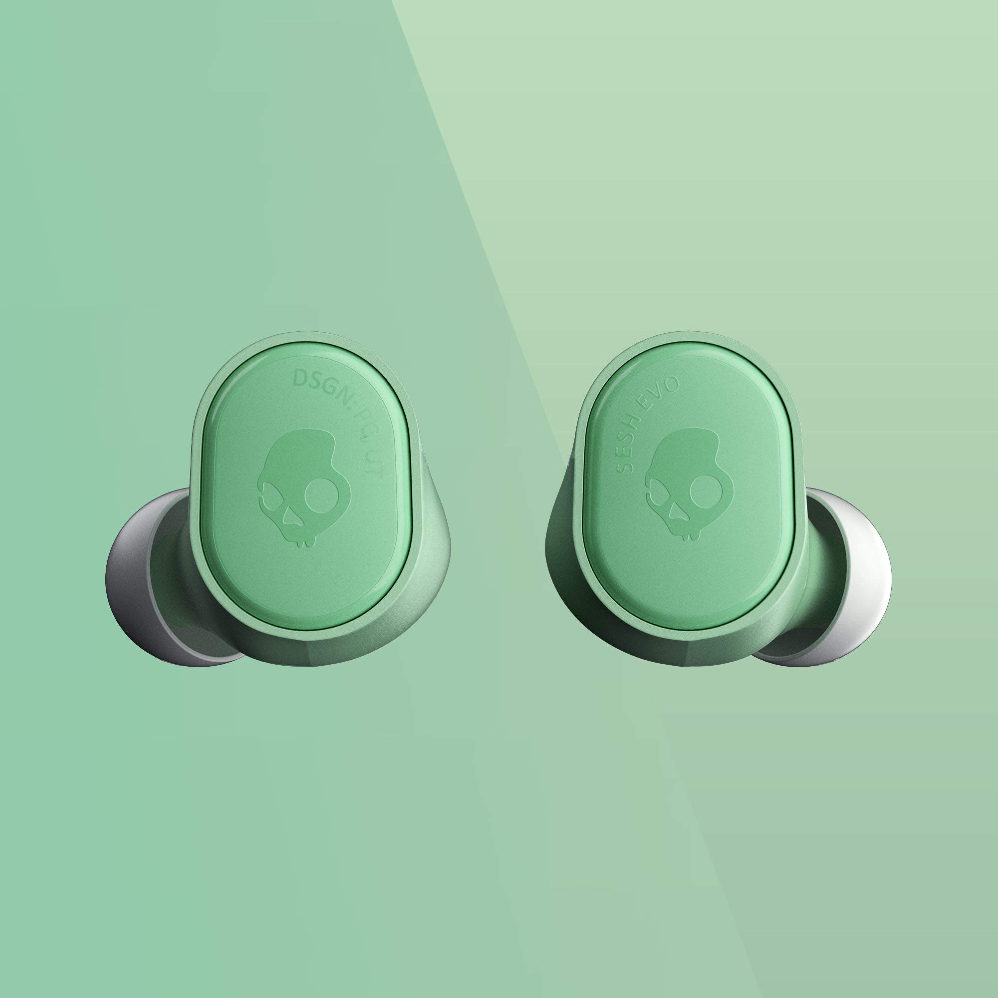 Skullcandy Sesh Evo In-Ear Wireless Earbuds - Mint (Discontinued by Manufacturer)