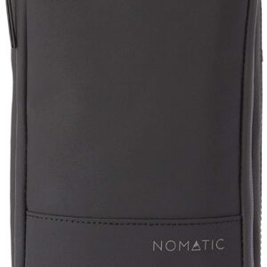 NOMATIC Toiletry Bag - Water Resistant Storage Case for Shaving Kit, Makeup, Toiletries - Mini Hanging Toiletry Bag for Men and Women (Small V2, Black)