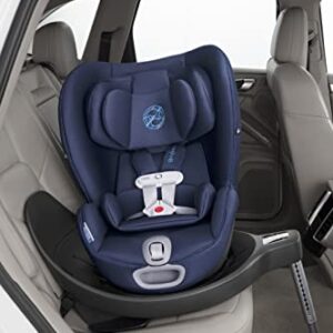 CYBEX Sirona S with SensorSafe, Convertible Car Seat, 360° Rotating Seat, Rear-Facing or Forward-Facing Car Seat, Easy Installation, SensorSafe Chest Clip, Instant Safety Alerts, Manhattan Grey