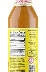 Ricante Tropical Pineapple Habanero Infused Everything Sauce, Keto and Gluten Friendly, Whole 30 Approved, 12-Ounce Bottle