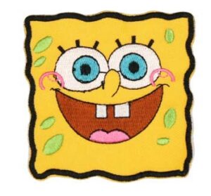 s-pongeb-ob squarepants embroidery patch military tactical clothing accessory backpack armband sticker gift patch decorative patch embroidered patch