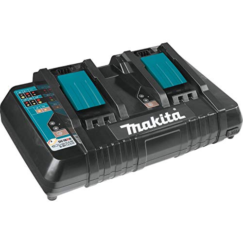 Makita XML07PT1 36V (18V X2) LXT® Brushless 21" Commercial Lawn Mower Kit with 4 Batteries (5.0Ah), Teal