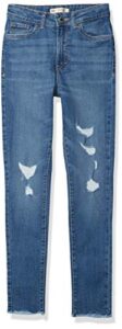 levi's girls' 720 high rise super skinny fit jeans, hometown blues, 14