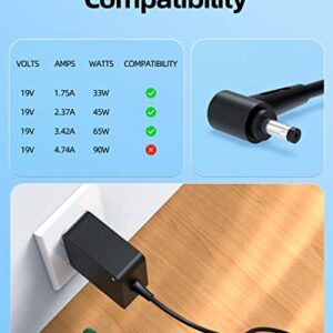 UL Listed AC Charger Fit for Asus Vivobook S13 S14 S15 S333JA S333JP S333JQ S333EA S333J S333 S433FA S433FL S433EA S433JQ S433F S433 S533FA S533FL S533EA S533F S533 Laptop Power Supply Adapter Cord