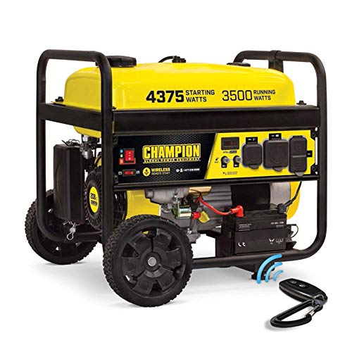 Champion 3500 Watt Portable Generator Wireless Start