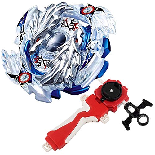 Bey Burst Evolution Turbo Battling Top Blade God Bey & Lr Launcher Grip Spryzen Starter Set B-66 Booster Lost Longinus Luinor.N.Sp Attack Gyro Battle Kit Gaming Tops Novelty Spinning Toy Gift for Boy