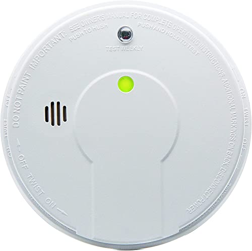 Kidde Smoke Detector, Hardwired Smoke Alarm with 9-Volt Battery Backup, Test-Reset Button, Interconnect Capability