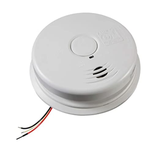 Kidde Hardwired Smoke & Carbon Monoxide Detector, 10-Year Battery Backup, Voice Alerts