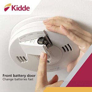 Kidde Smoke & Carbon Monoxide Detector, Hardwired Interconnect, Combination Smoke & CO Alarm with Battery Backup, Voice Alerts