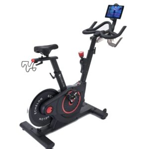 Echelon Smart Connect Fitness Bike, 30-Day Free Echelon Membership, Easy Storage, Small Spaces, Cushioned Seat, Solid, Stable Design, HIIT, Top Instructors, 32 Resistance Levels, Bluetooth