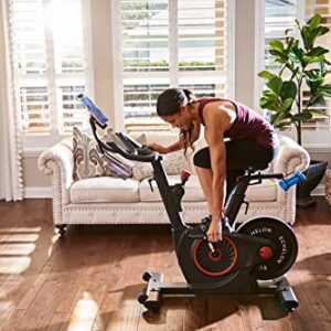 Echelon Smart Connect Fitness Bike, 30-Day Free Echelon Membership, Easy Storage, Small Spaces, Cushioned Seat, Solid, Stable Design, HIIT, Top Instructors, 32 Resistance Levels, Bluetooth