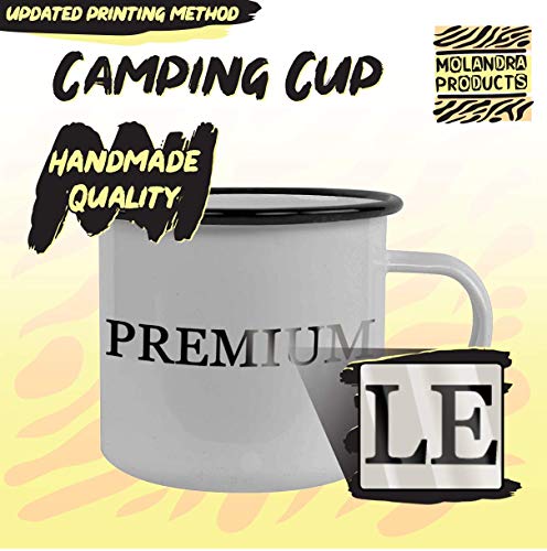 Molandra Products #trolly - 12oz Hashtag Camping Mug Stainless Steel, Black