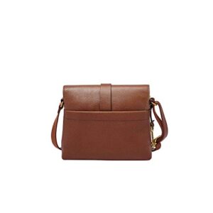 Fossil Kinley Small Crossbody Brown 2 One Size