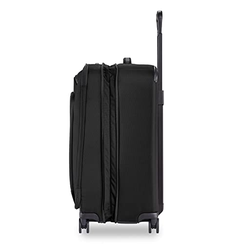 Briggs & Riley ZDX Luggage, Black, Checked-Medium 26-Inch