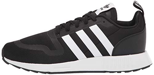 adidas Originals mens Smooth Runner Sneaker, Core Black/White/Core Black, 13 US