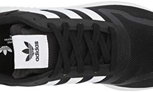 adidas Originals mens Smooth Runner Sneaker, Core Black/White/Core Black, 13 US