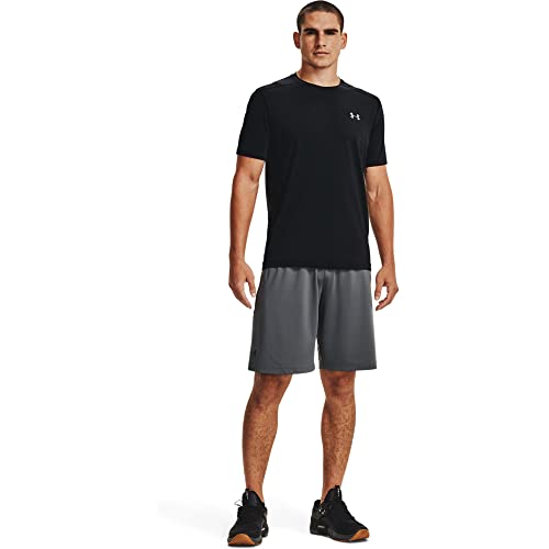 Under Armour Men's Raid 2.0 Gym Shorts, Pitch Gray (012)/Black, Large