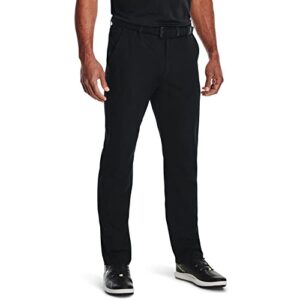 under armour men's standard drive pants, black (001)/halo gray, 36w x 32l