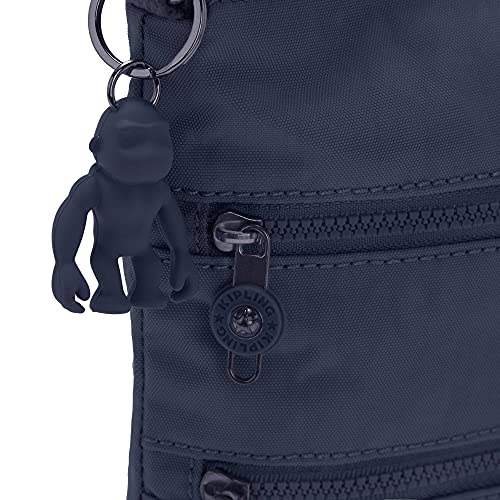 Kipling womens Keiko Mini Crossbody Bag, Blue Bleu 2, 8 L x 9 H 1.25 D US