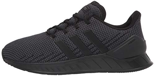 adidas Men's Questar Flow Nxt Running Shoe, Black/Black/Grey, 10.5