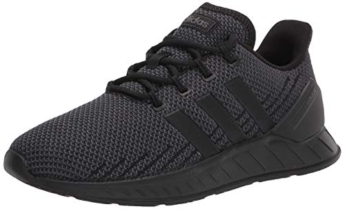 adidas Men's Questar Flow Nxt Running Shoe, Black/Black/Grey, 10.5