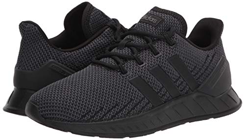 adidas Men's Questar Flow Nxt Running Shoe, Black/Black/Grey, 10.5