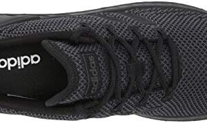 adidas Men's Questar Flow Nxt Running Shoe, Black/Black/Grey, 10.5