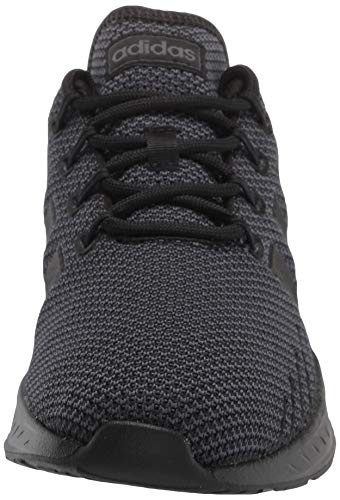 adidas Men's Questar Flow Nxt Running Shoe, Black/Black/Grey, 10.5