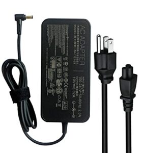 new 19.5v 6.32a 120w pa-1121-28 a15-120p1a ac charger for asus rog fx504 fx53vd n56j n56vm n56vz n750 n500 g50 n53s n55 laptop adapter power supply