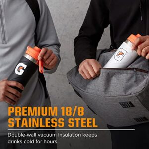 Gatorade Stainless Steel Sport Bottle, 26oz, Double-Wall Insulation
