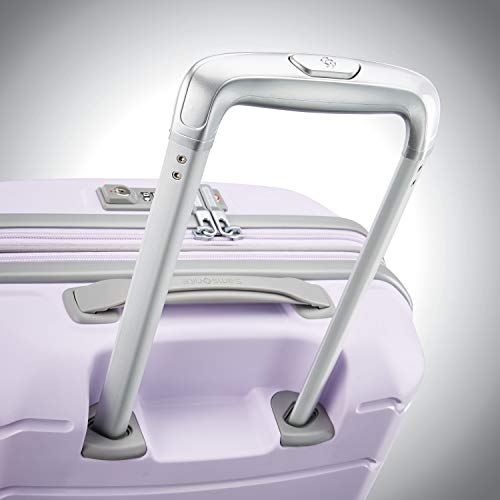 Samsonite Freeform Hardside Expandable with Double Spinner Wheels, Carry-On 21-Inch, Lilac