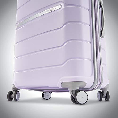 Samsonite Freeform Hardside Expandable with Double Spinner Wheels, Carry-On 21-Inch, Lilac