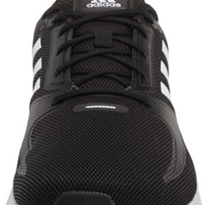 adidas Men's Runfalcon 2.0 Running Shoe, Black/White/Grey, 12