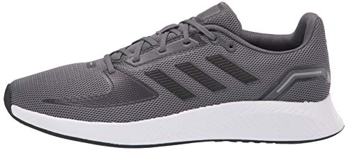 adidas mens Runfalcon 2.0 Running Shoe, Grey/Black/Grey, 11 US