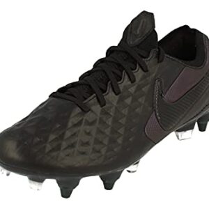 Nike Legend 8 Elite SG-Pro AC Mens Football Boots AT5900 Soccer Cleats (UK 6 US 6.5 EU 39, Black Black 010)