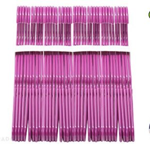 Eldorado Hangers for Adult Size Clothing, Plastic, Ideal for Everyday Standard Use Clothes, Shirts, Blouses, T-Shirts, Dresses, Jackets, Suits. Color - Purple, Pack - 40 PCS.