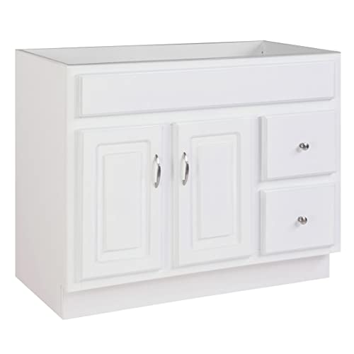 Design House Concord Bathroom Vanities, 36 x 21 inch, White