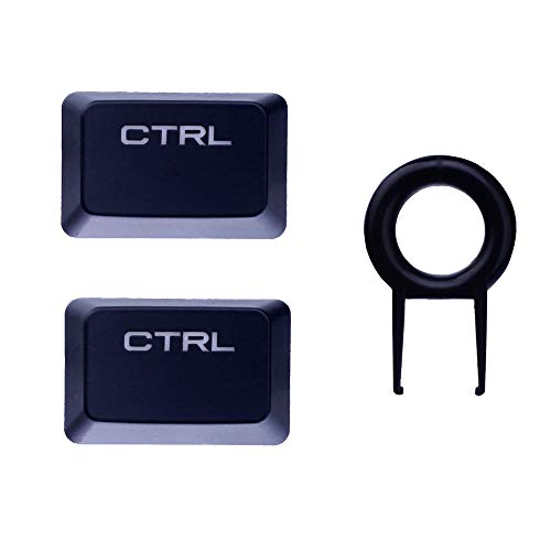 HUYUN Ctrl Keycaps Replacement for Corsair K70 K65 RGB Rapidfire Mechanical Gaming Keyboard (K70 Ctrl X2PCS)