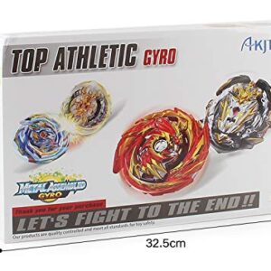 Bey Battle Battling Tops Burst Gyro Evolution Attack Set with 4D Launcher Grip Starter and Stadium