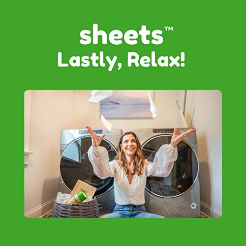 Sheets Laundry Club - As Seen on Shark Tank - Laundry Detergent - (Up to 100 Loads) 50 Laundry Sheets - Unscented - No Plastic Jug - New Liquid-Less Technology - Lightweight - Easy To Use -